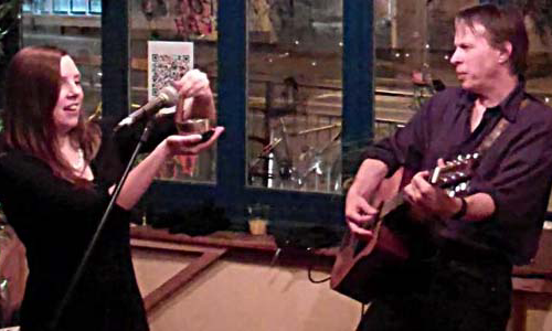 Joanne Kelly & Andrew Shearer @ Gloabal Cafe 2012